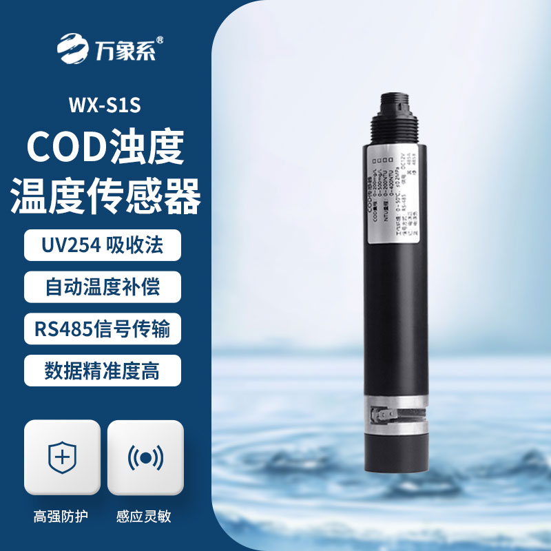 水質(zhì)在線COD濁度傳感器：水體的“清潔哨兵”