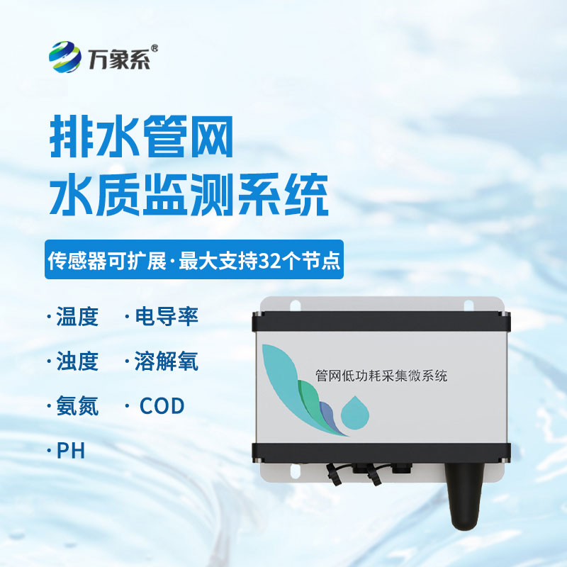 城市排水管網水質監測系統，守護每一段排水管道安全